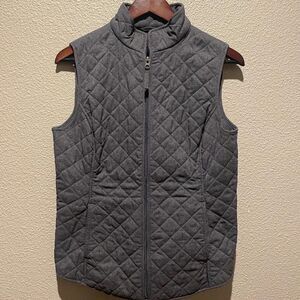 Van Heusen Women's Fitted Grey Vest Size Small